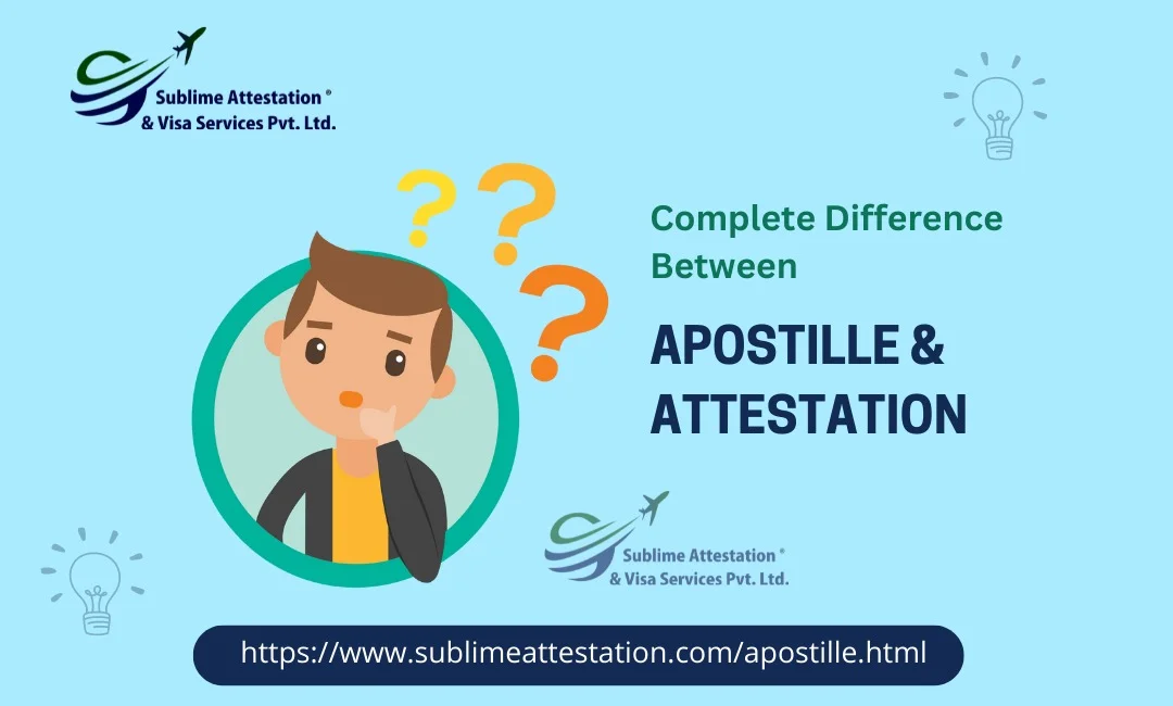 Difference Between Attestation And Apostille